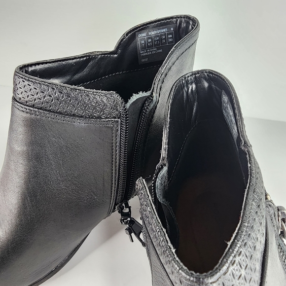 ROCKPORT Womens Carly Bootie. Black - Picture 6 of 14